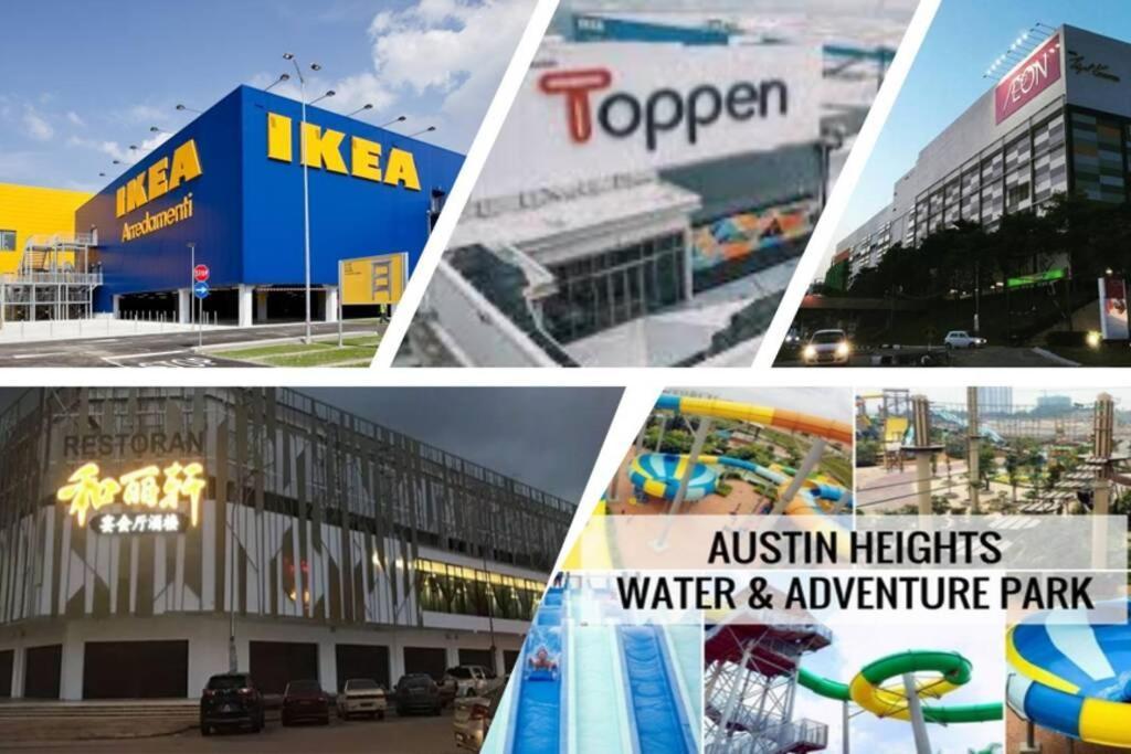Viva Homestay @ Jb Mount Austin Ikea, Aeon, Toppen, Bubble Tea Town Johor Bahru Luaran gambar